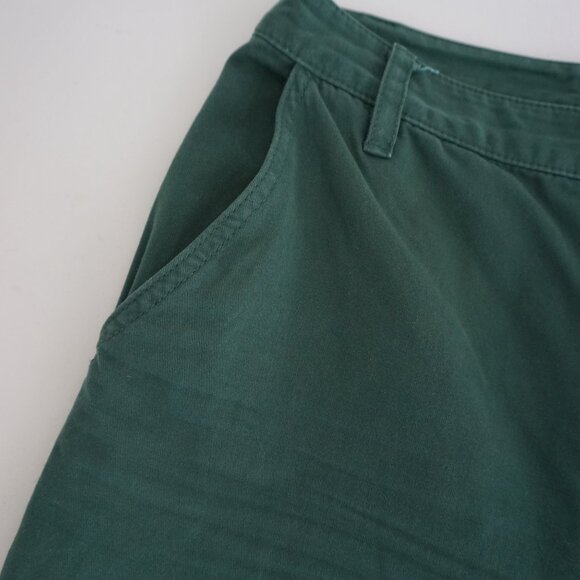 Aritzia Sunday Best Green High Rise Straight Leg 100% Cotton Chino Style Pants 4 - Picture 8 of 13